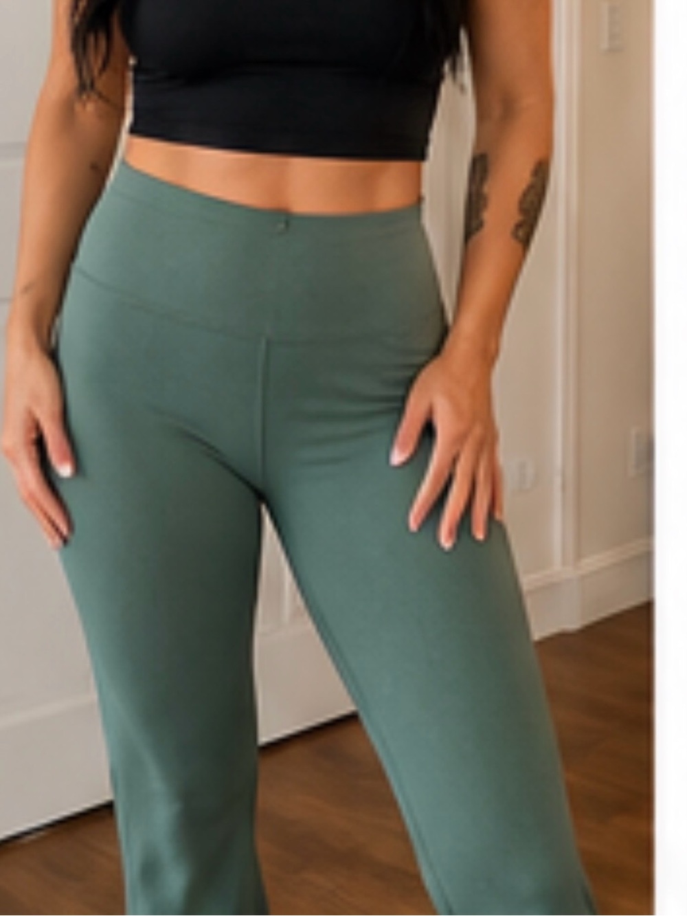 Joe Fresh Green Active Top